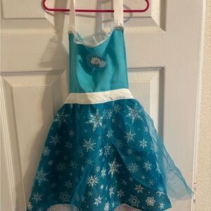 Disney Blue Snowflake Princess apron